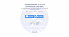 Desktop Screenshot of aeroclubedetatui.com.br